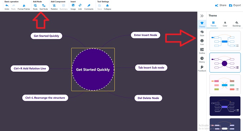 Concept Map Get Started