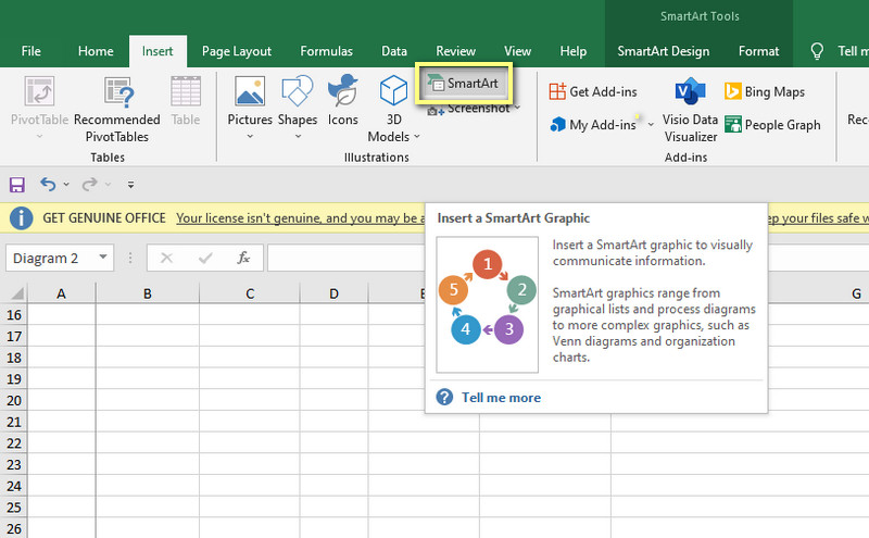 Excel-Smart-Art-Grafik