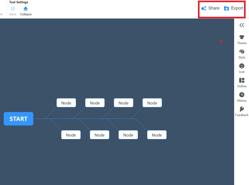 Fishbone Diagram Share Export