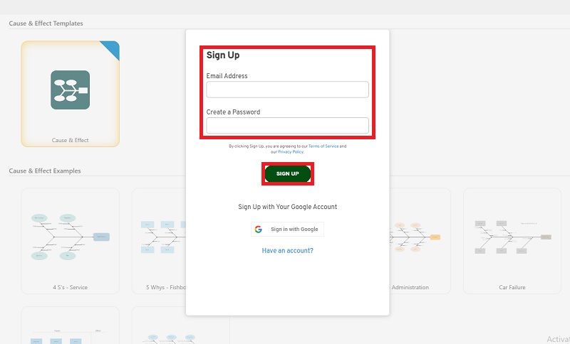 Fishbone Diagram SmartDraw பதிவு செய்யவும்