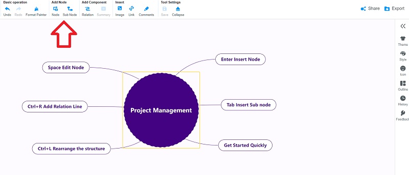 Mind Map Begin