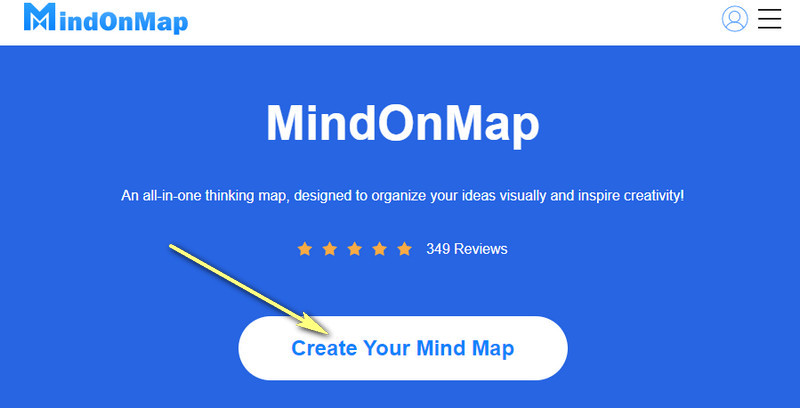 MindOnMap registrirajte račun