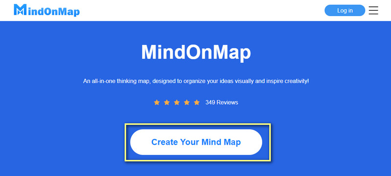 MindOnMap પ્રારંભ પર્ટ ચાર્ટ