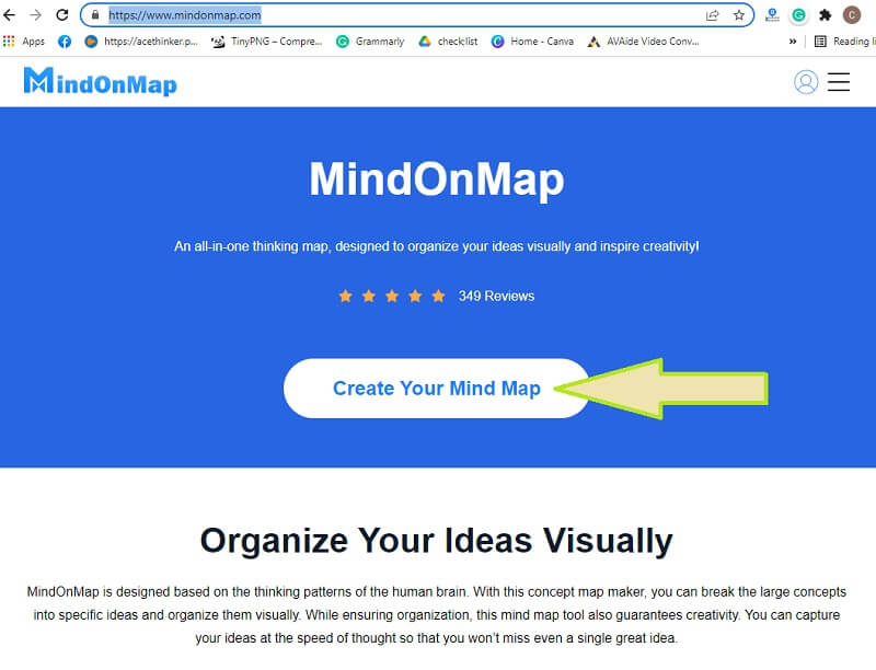 Kausa Efektua MindOnMap Bisitatu