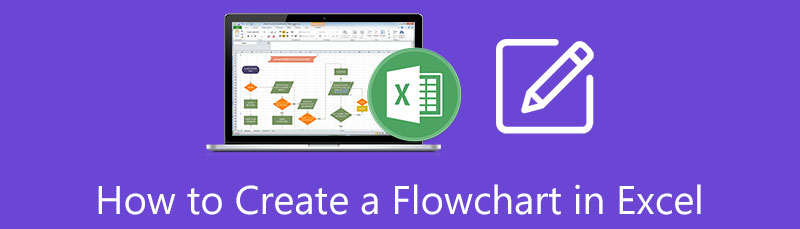 sortu Fluxu-diagrama Excel-en