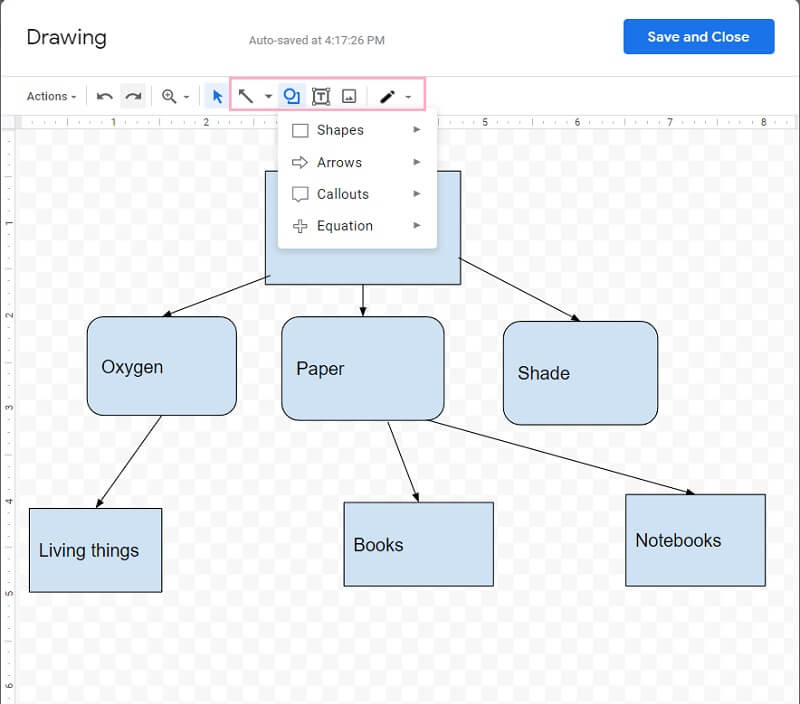 Google Docs-conceptlabel