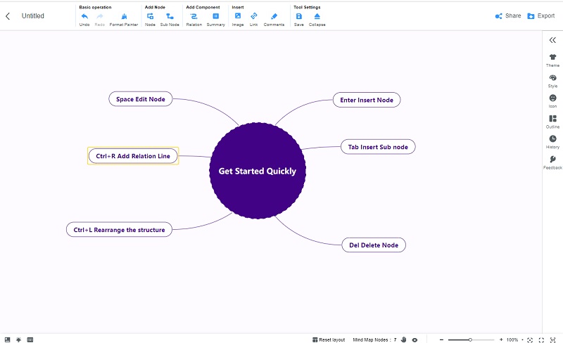 Google Docs Concept Mindmap Align 