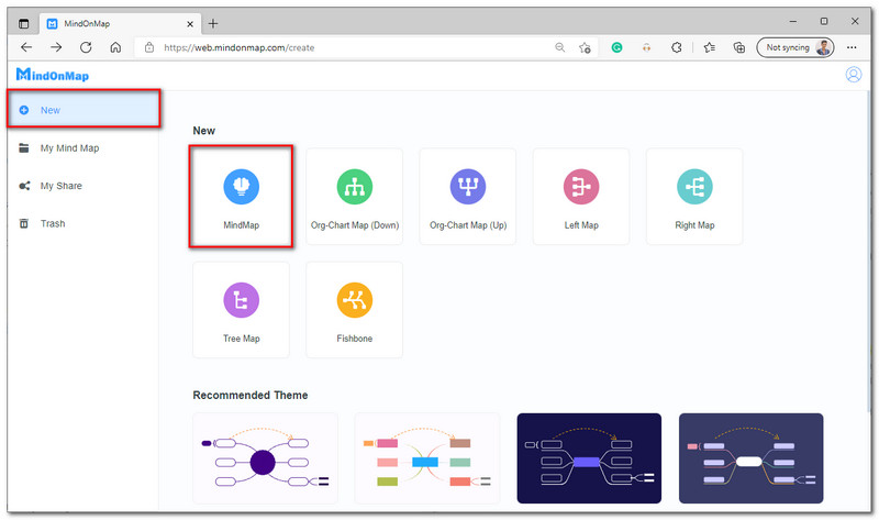 MindOnMap අලුත්