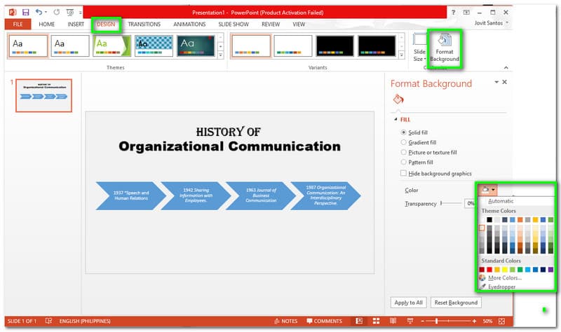 Creating Timeline in PowerPoint Instantly for Your Presentation