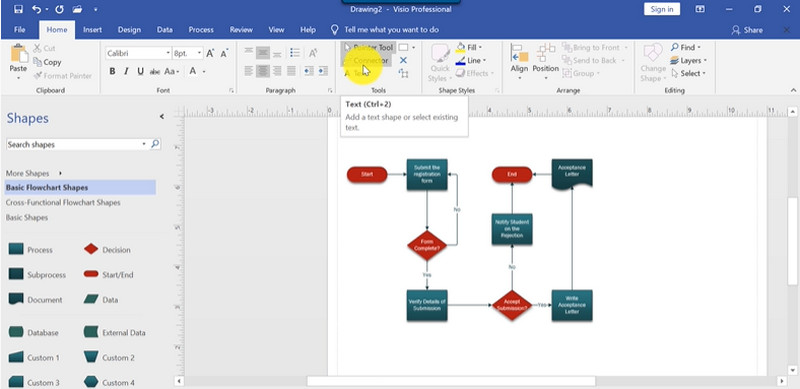 Visio végső kimenet