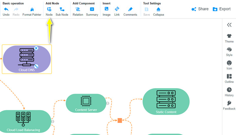 Crea diagramma Archi