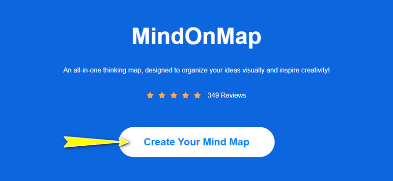 Ga naar de MindOnMap-sjabloonsectie