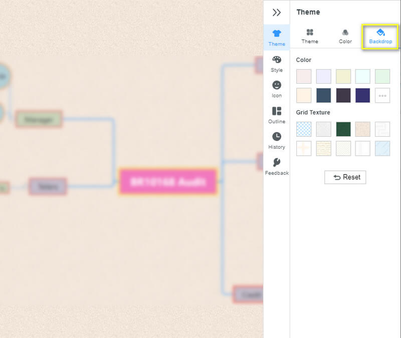 Màu sắc của Mind on Map