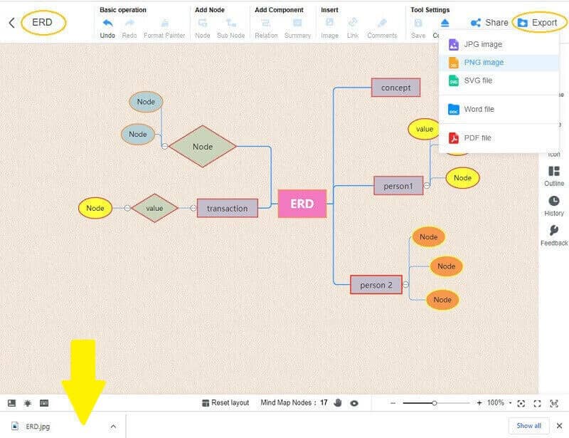 Mind on Map wordt opgeslagen