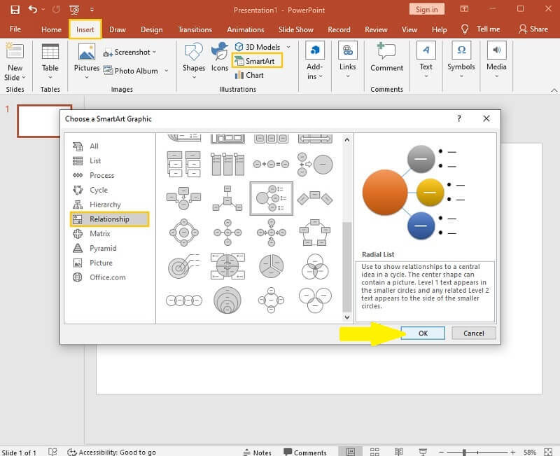 Futja në PowerPoint