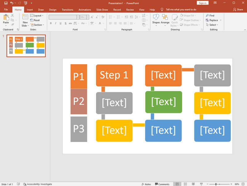 Mapa de Procesos PowerPoint