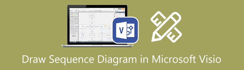 Diagram Dilyniant Visio