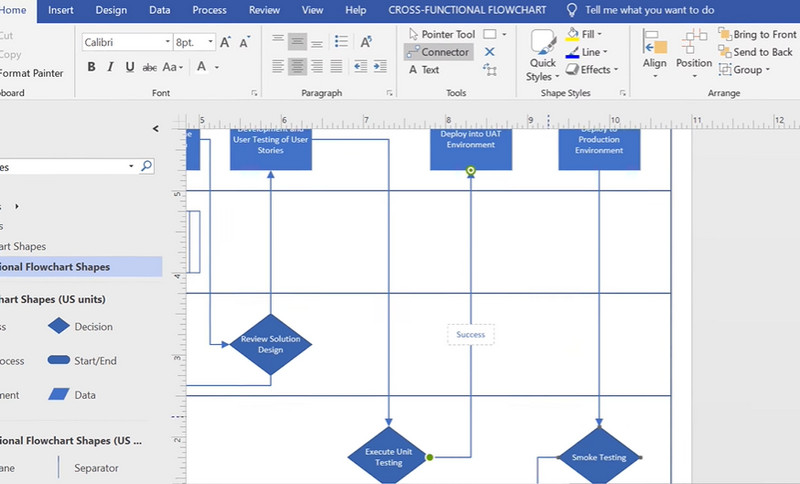 Create Visio Workflow Diagram to Visualize Business Process