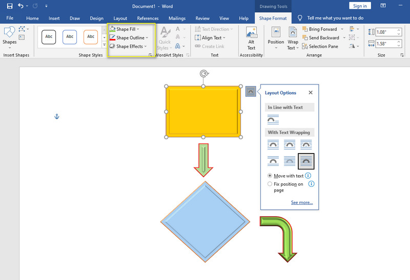 Customize Shape