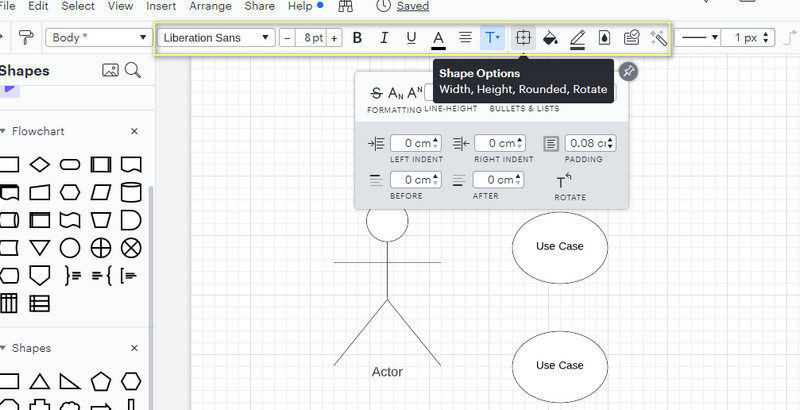 Personalizar diagrama