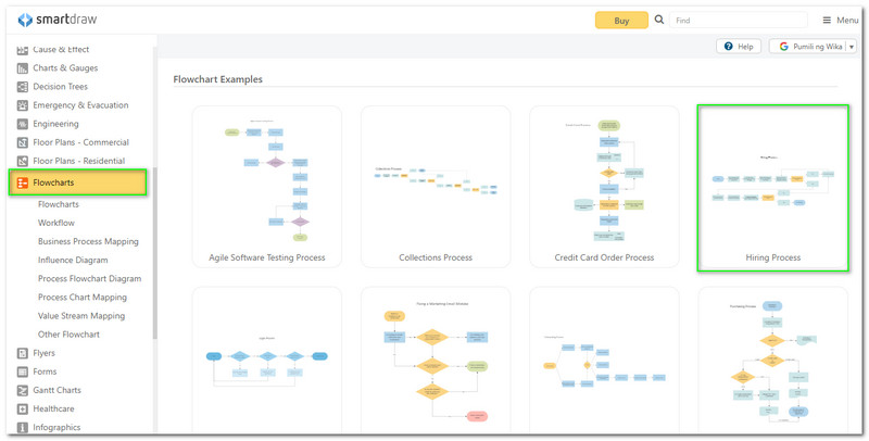 Smart Draw Créer un organigramme