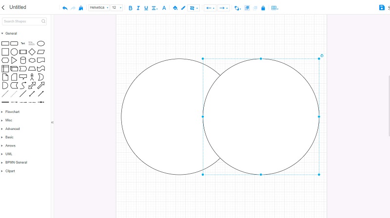 Crea dos cercles