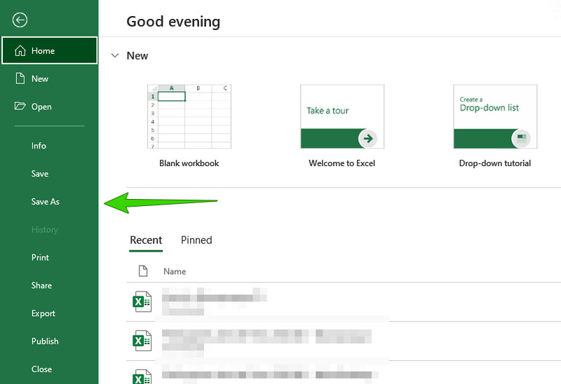 Excel Saglabāt zivju kaulu