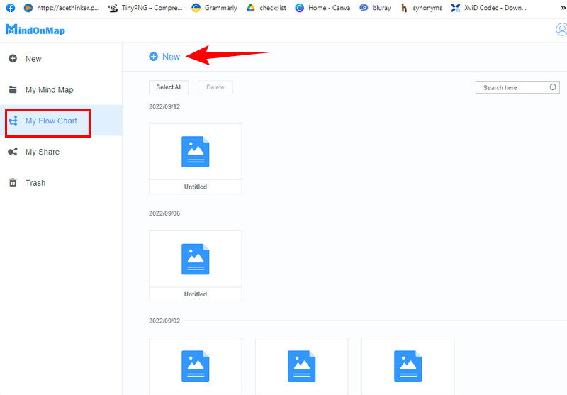 Diagrama de fluxo Novo MM