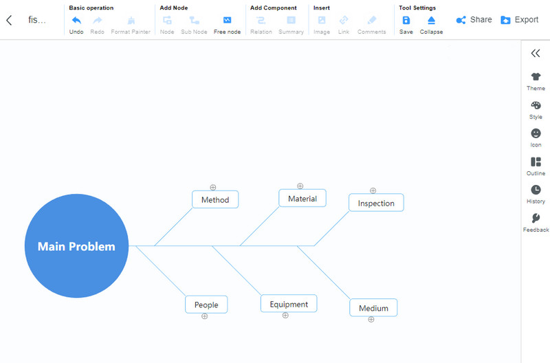 MindOnMap ලේබලය පුළුල් කරන්න