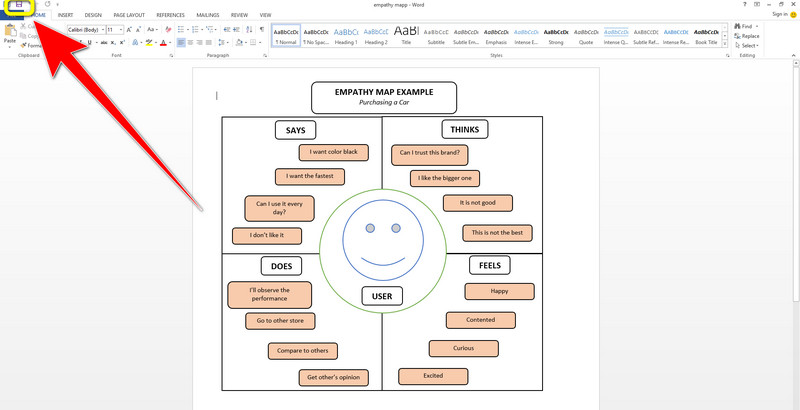 MS Word'ü Kaydet