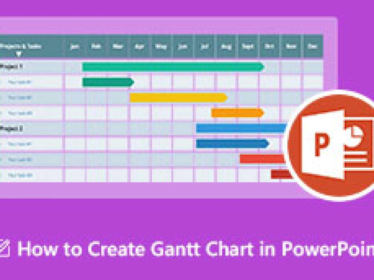 Как создать диаграмму Ганта в PowerPoint с помощью простых шагов