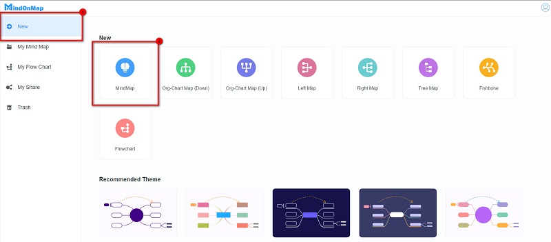 Mind Map ვარიანტი