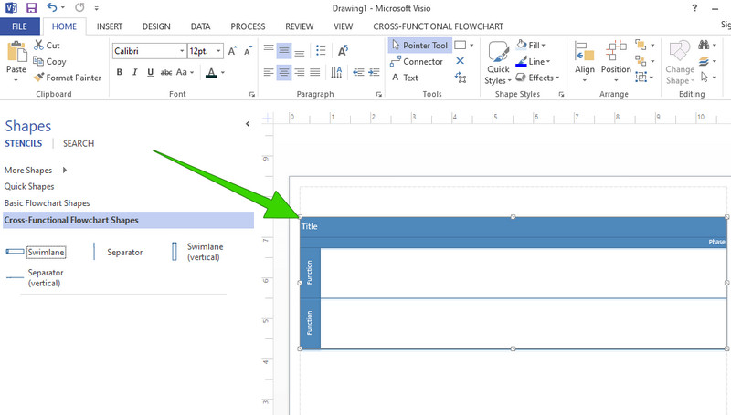 ផ្នែកហែលទឹក Visio