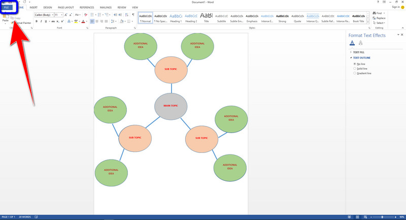 Woord Stoor Spinnekop Diagram