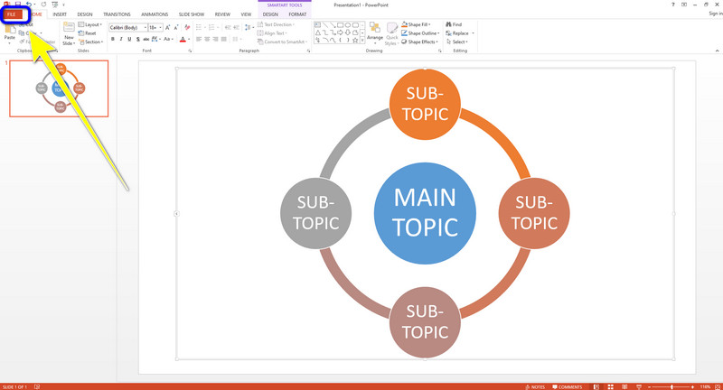 Save the Thinking Map