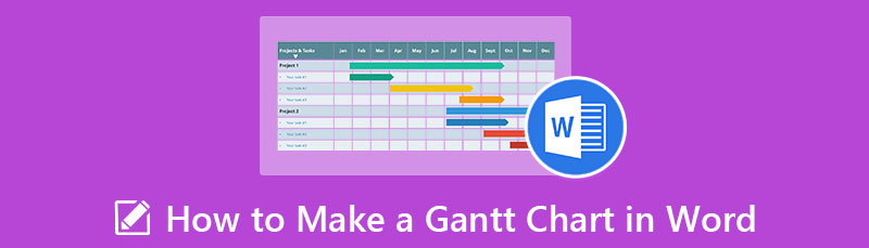 Carta Gantt Microsoft Word