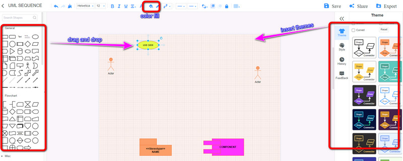 Crearea Diagramei