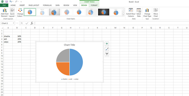 Pembuat Carta Excel