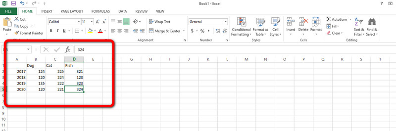 Masukkan Data Excel