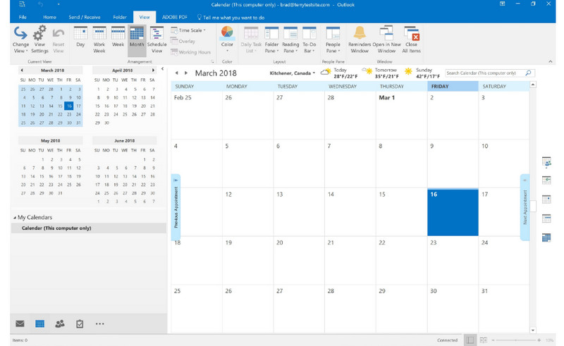 Outlook Planner