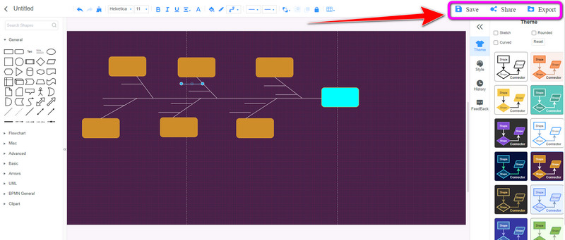 Save Cause Effect Diagram