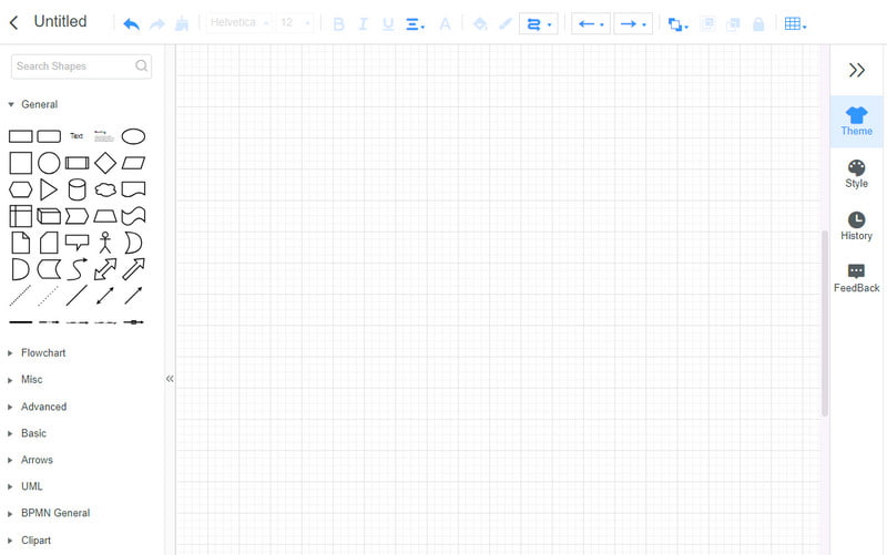 Empezar a crear un diagrama