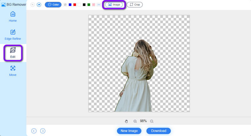 Select Edit Image Option