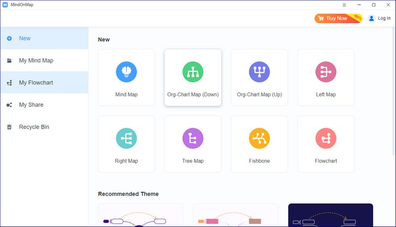 Mindonmap අතුරුමුහුණත