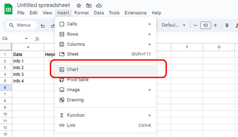 Use gráfico de barras empilhadas