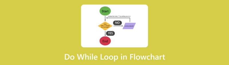 Fazer o loop While no fluxograma