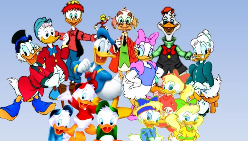 Donald Duck Familie