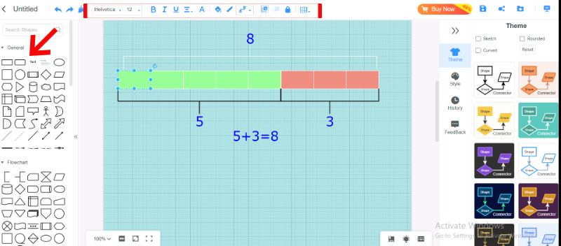 Créer un diagramme de bande