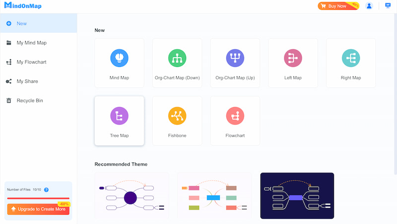 Mindonmap 新树形图