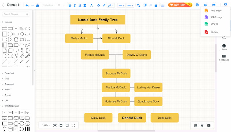 Mindonmap Save Tree Map